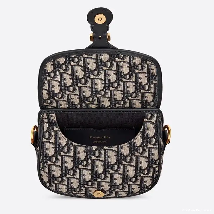 Cheap Motif Blue Oblique Bobby Dior Small Bag Canvas 0408 Luxury